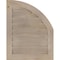 Ekena Millwork Quarter Round Top Left Non-Functional, Pine Gable Vent w/ Decorative Face Frame, 06"W x 18"H GVWQL06X1802SDUPI - alternate 5